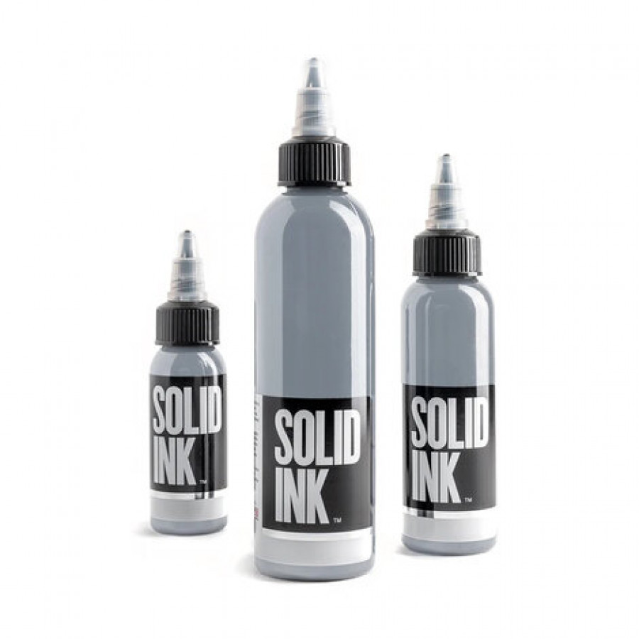 Тату краска Solid Ink Silver